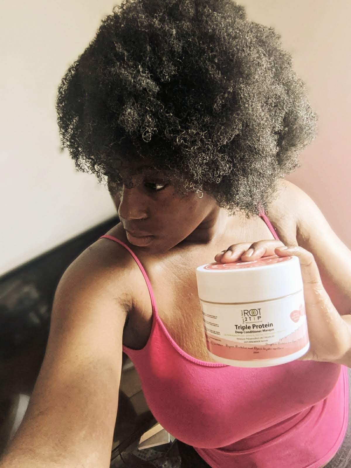 TRIPLE Protein Strengthening Hair Mask - Deep Conditioner